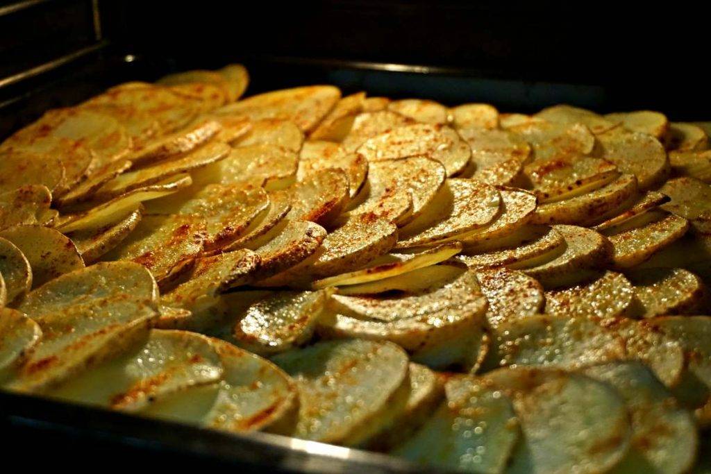 Chips di Patate al Forno