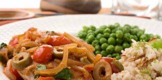 Petto di Pollo con Olive e Pomodorini