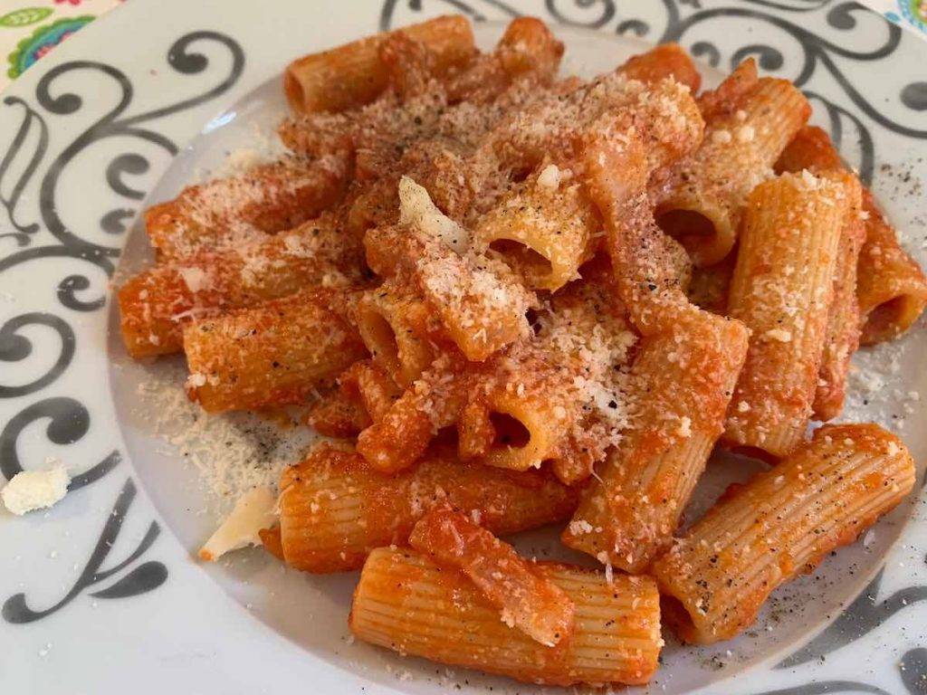 Rigatoni all'amatriciana