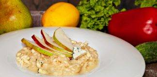 risotto pere e gorgonzola - ricettasprint.it