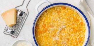 Risotto di zucca alla mantovana