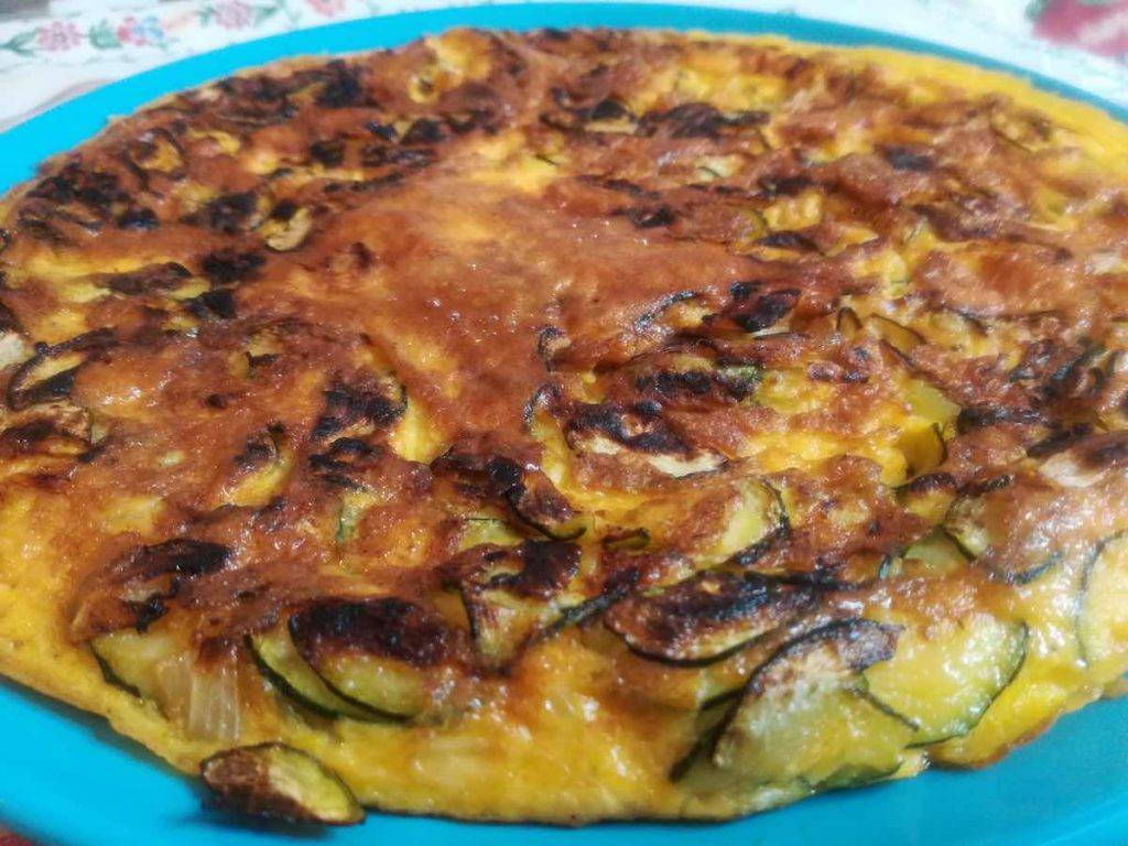 frittata di zucchine facile