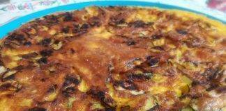 frittata di zucchine facile