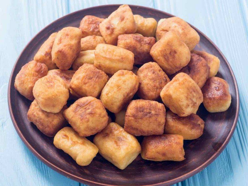gnocchi di patate fritti