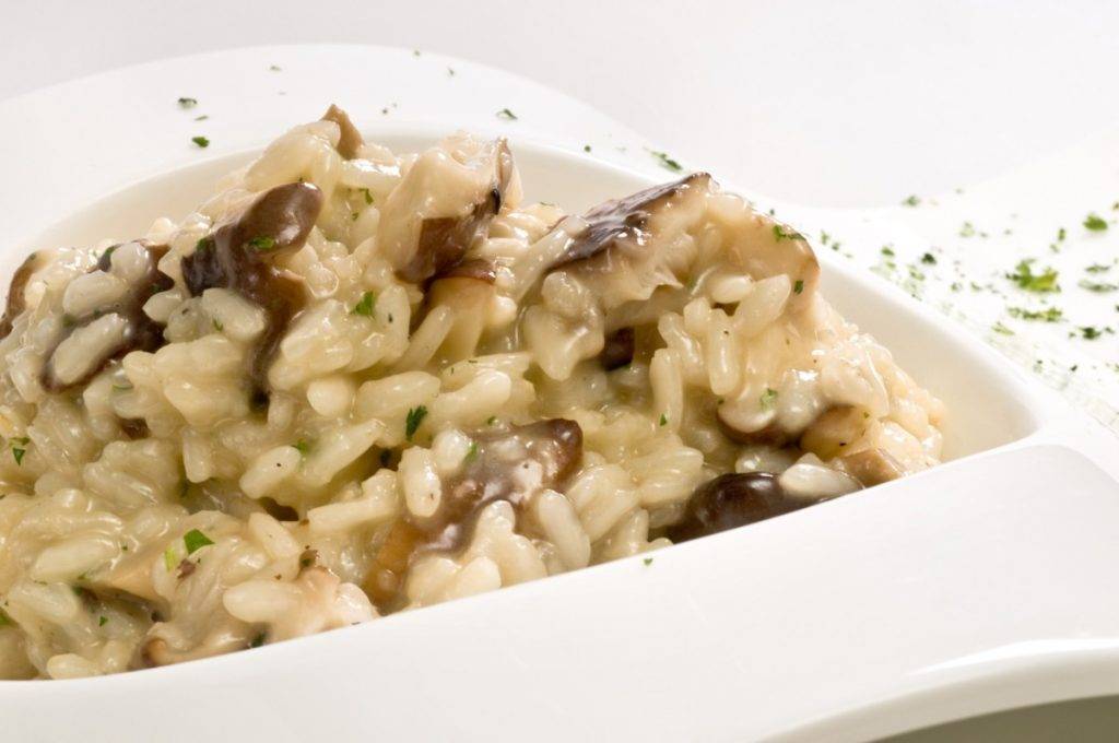 Risotto dietetico ai funghi con Moulinex i-companion - Ricettasprint.it