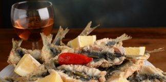 Alici fritte dorate al Limone e Peperoncino