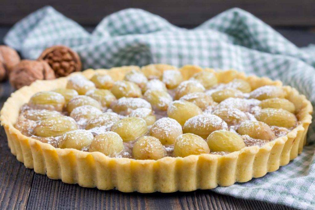 Crostata d'uva