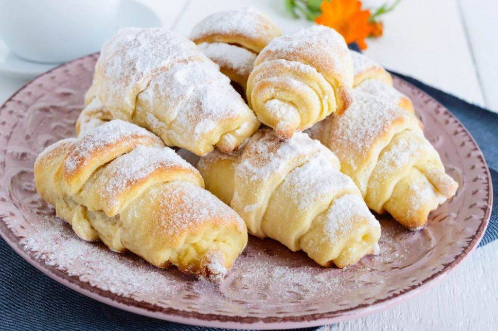 Cornetti al latte e yogurt senza burro