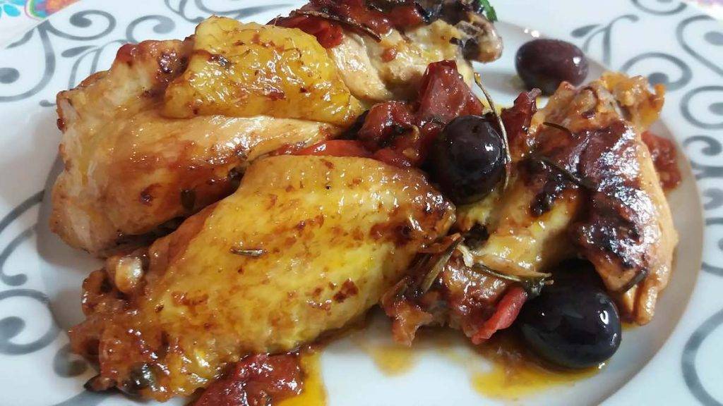 pollo alla cacciatora ricetta con video