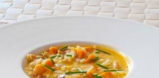 Risotto zucca e ceci