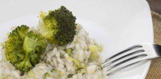 Risotto con broccoletti