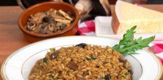 Risotto ai funghi porcini e champignon