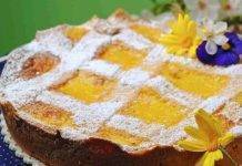Crostata al mascarpone con gocce di cioccolato