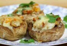 Funghi Champignon Ripieni al Forno, davvero strepitosi Funghi Champignon Ripieni