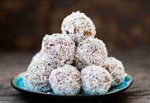 Palline al cocco nutella e mascarpone