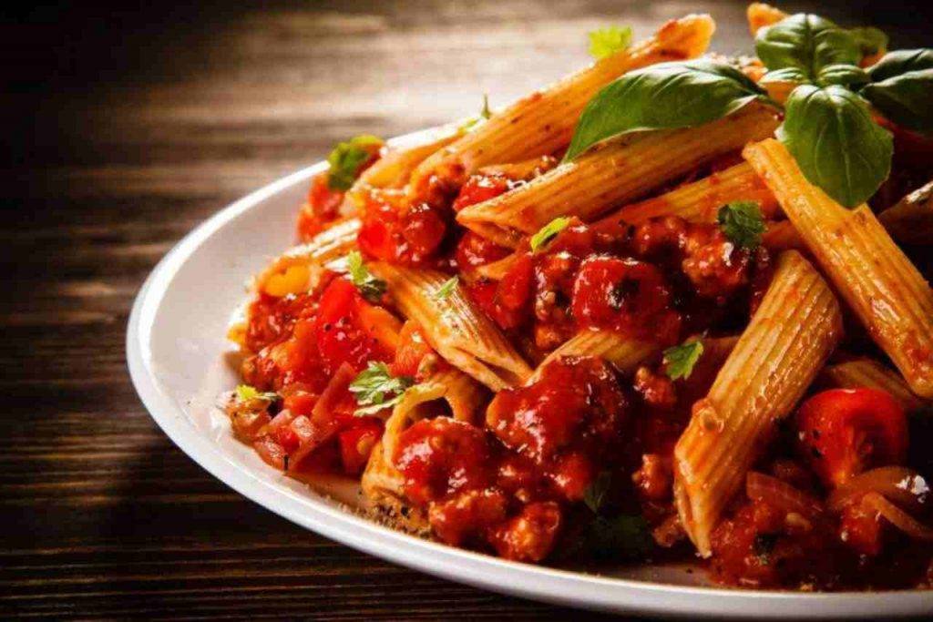 Pasta con con Pomodorini Pachino Nduja e Tonno