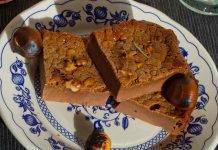 Torta con farina di castagne