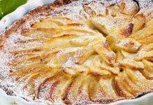 Torta di mele con burro