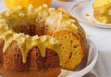 ciambella frullata zucca e mandorle - ricettasprint