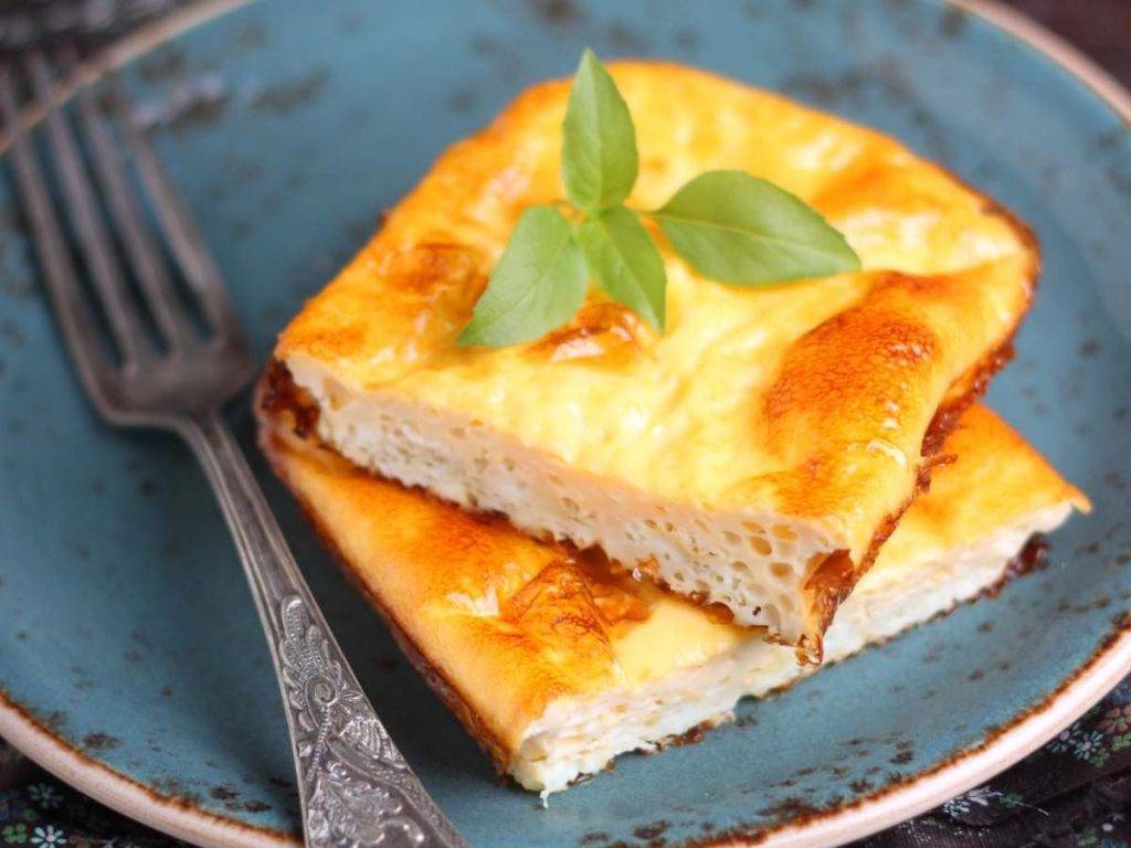 frittata di ricotta cotta al forno