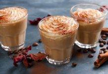 Bicchierini di mousse al caffè