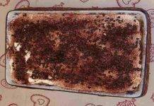 Tiramisù leggero senza uova