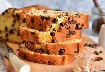 torta di banane con gocce di cioccolato - ricettasprint