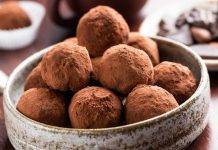 Bon bon di farina di castagne e nocciole