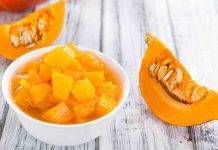 Zucca in agrodolce, ricetta veloce vegetariana zucca in agrodolce