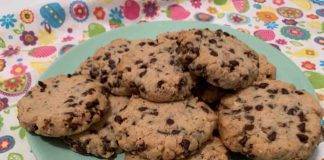 Cookies al cioccolato e nocciole ricettasprint