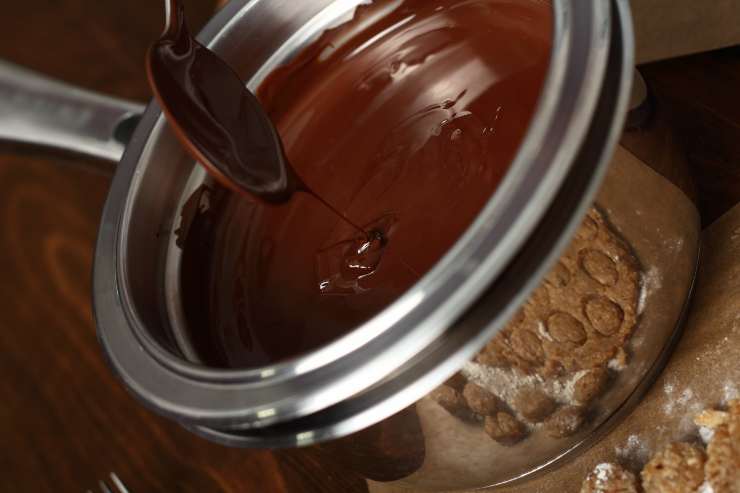 Croccante al cioccolato 5 minuti - ricettasprint