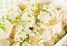 Insalata di patate americana | cremosa da provare sia fredda e sia calda Insalata di patate americana