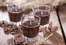 Liquore al Cioccolato | fatto in casa senza latte Liquore al Cioccolato