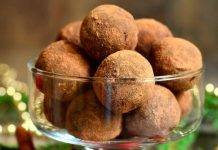 Tartufini al tiramisù con ricotta e nutella