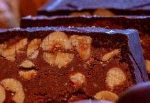 Torrone morbido al cioccolato e nocciole facile da fare in casa Torrone morbido al cioccolato e nocciole