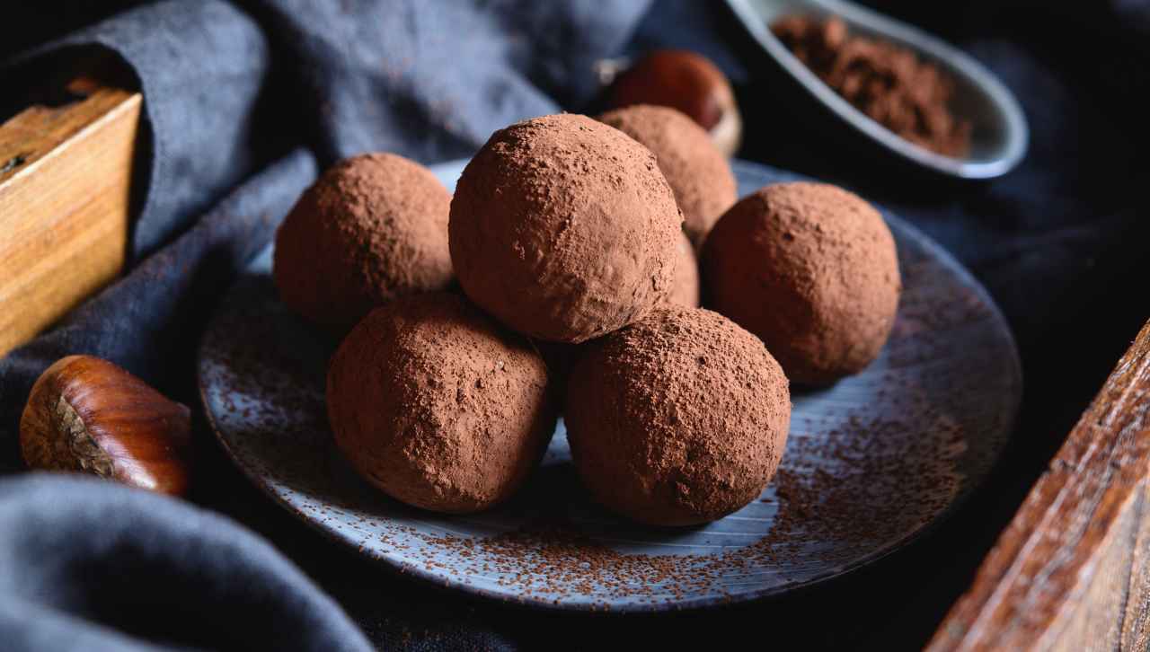 Tronchetto Di Natale Cotto E Mangiato.Bocconcini Di Cioccolato E Castagne Ricetta Di Cotto E Mangiato