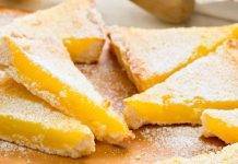 Torta al limone senza farina, cremosa e compatta dall’aroma irresistibile Torta al limone senza farina