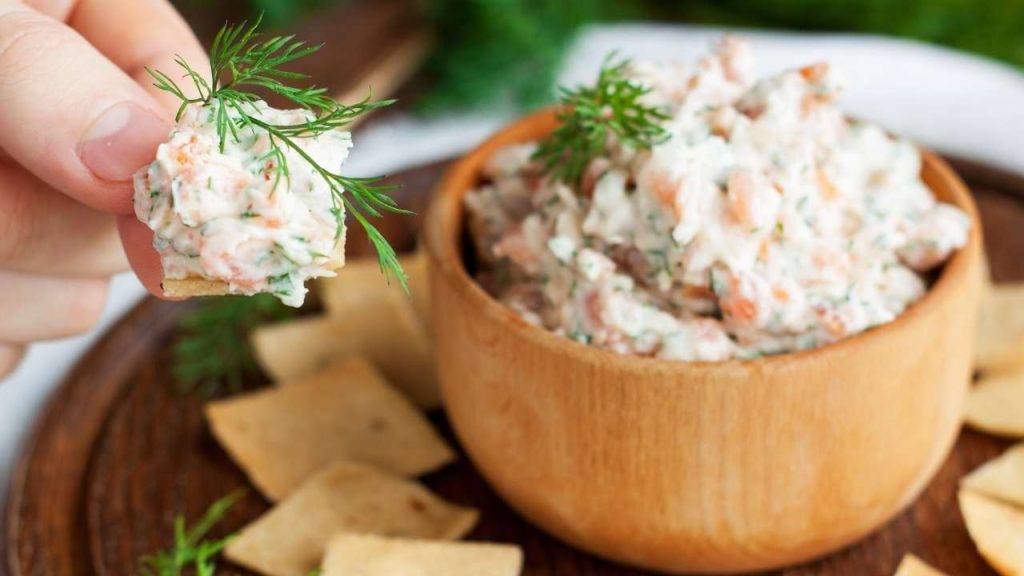 Mousse di salmone affumicato e philadelphia