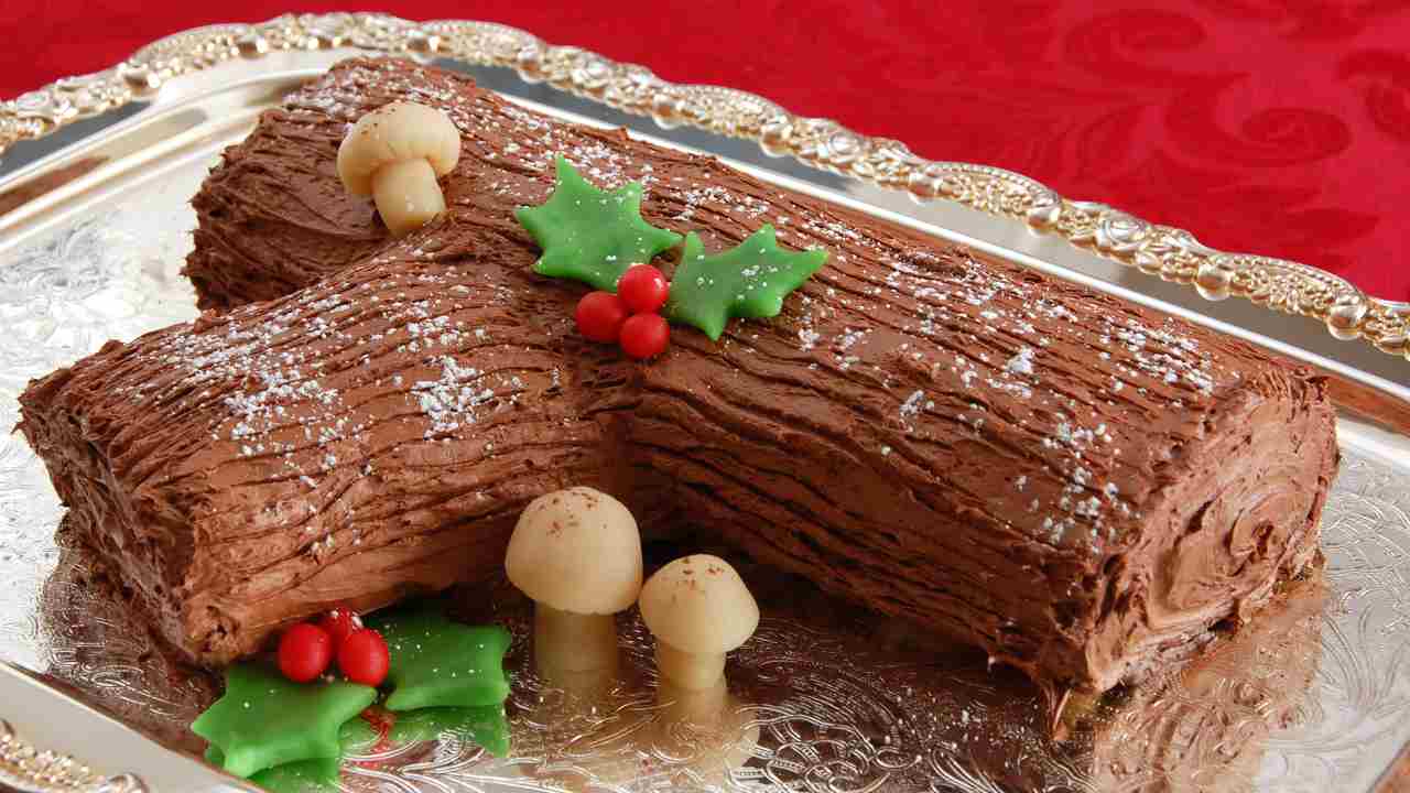 Tronchetto Di Natale Al Cioccolato Bianco.Tronchetto Di Natale Leggero Goloso Anche Senza Burro