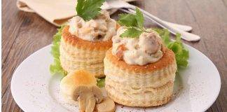 I vol au vent ai funghi