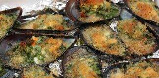 Cozze gratinate alle erbe - ricettasprint