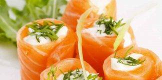 Involtini di Salmone Affumicato