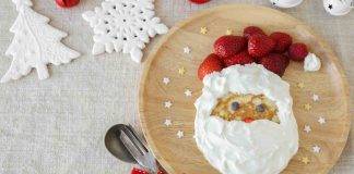 Ricette veloci di Natale Pancake facilissimi Babbo Natale - ricettasprint