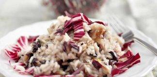 Risotto cremoso al radicchio e taleggio - ricettasprint