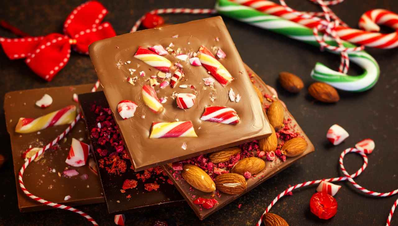 Tavolette di cioccolato natalizie - ricettasprint