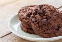 biscotti 5 minuti al cioccolato morbidi - ricettasprint