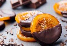 arance candite al cioccolato e sale