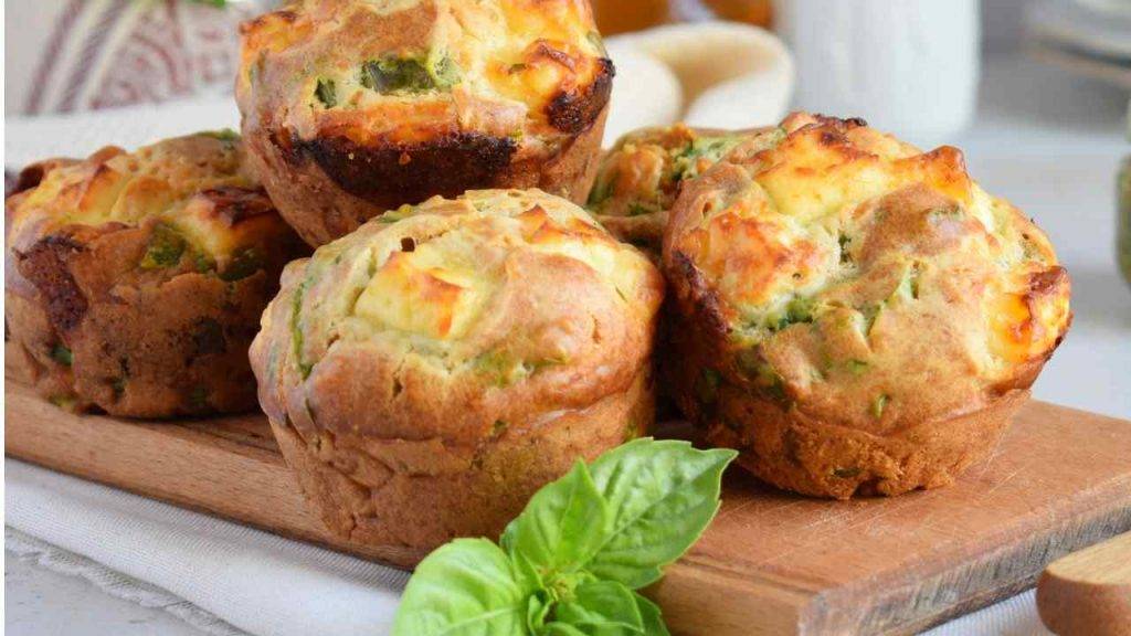 Muffin al pesto