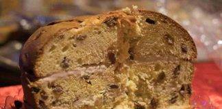 Panettone farcito con gelato FOTO ricettasprint