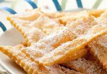 Chiacchiere all’arancia | il tipo dolce di Carnevale in versione agrumata Chiacchiere all'arancia